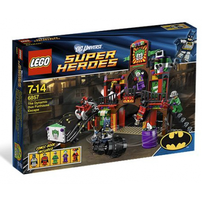 LEGO SUPER HEROES L'évasionde la maison du rire Batman 2012